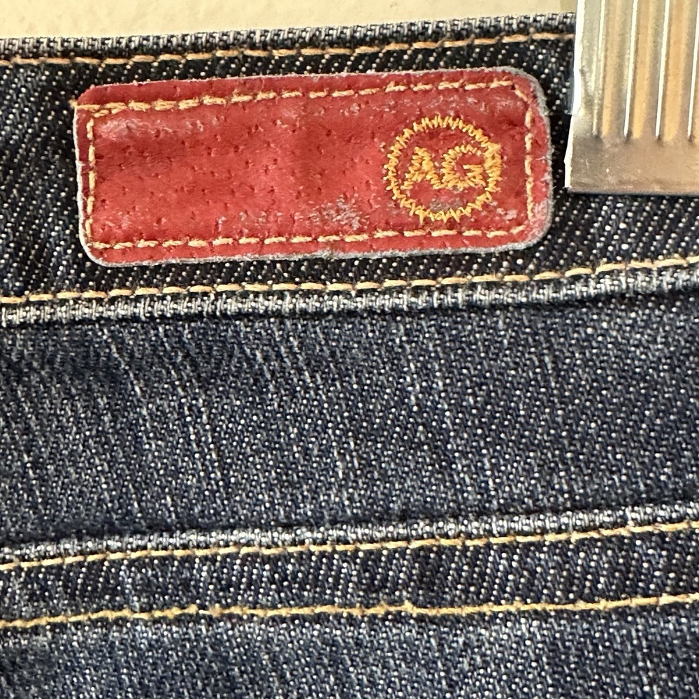 Adriano Goldschmied AG "The Angel" Flared Bootcut Blue Denim Jean Pants USA‎ 32R - Picture 12 of 16